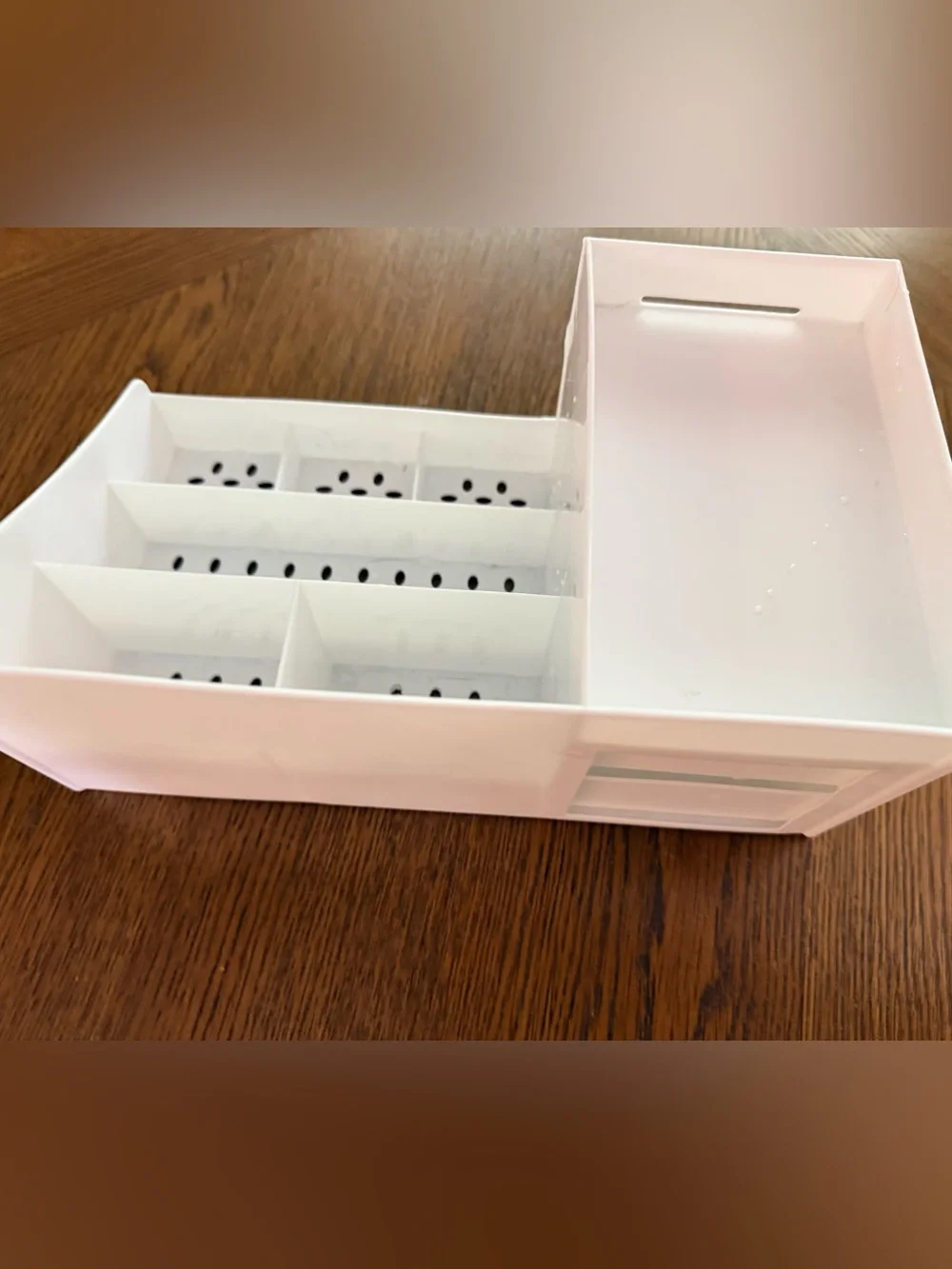 White Makeup Organizer with Drawers – Vanity Bathroom Desk Storage